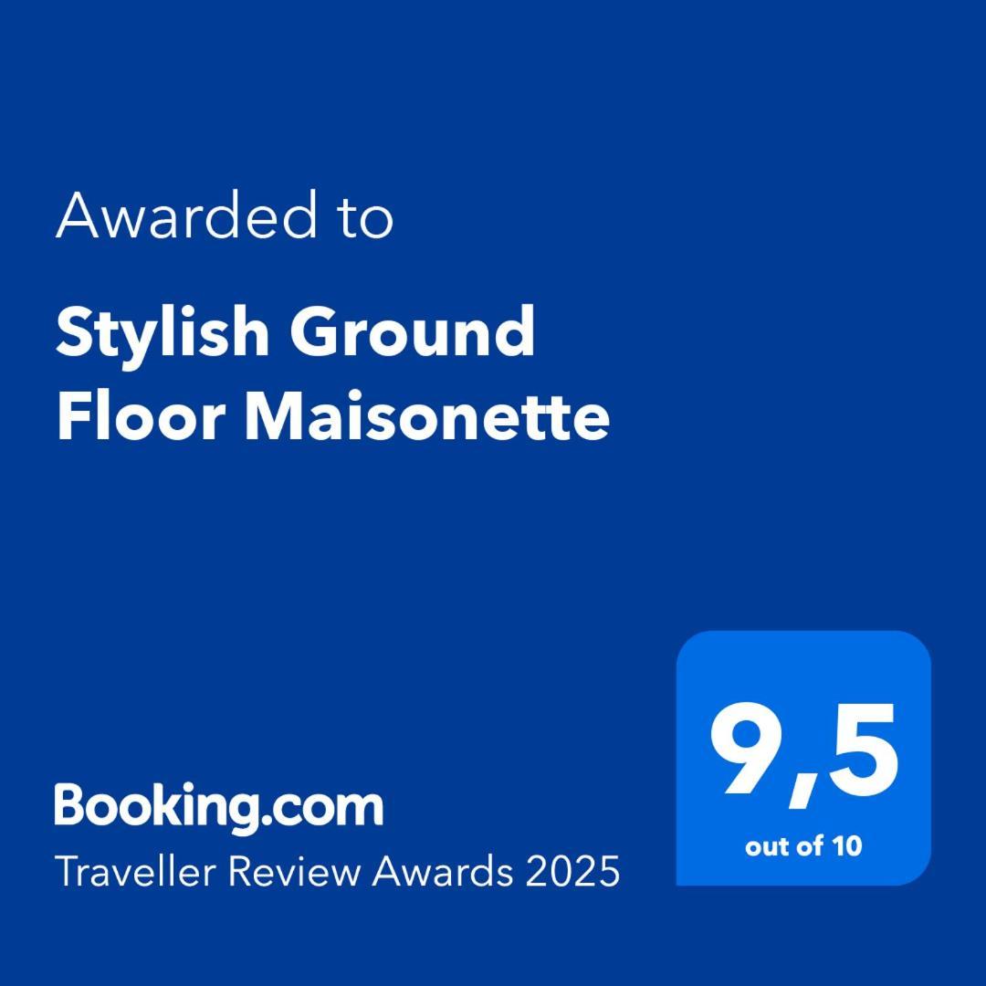 Stylish Ground Floor Maisonette 沃洛斯 外观 照片